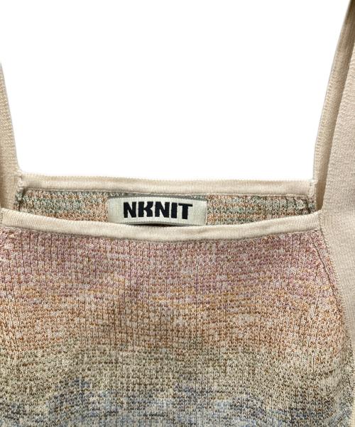 NKNIT（ニット）NKNIT (ニット) 23SS ノースリーブニット ベージュ サイズ:不明（実寸をご確認ください）の古着・服飾アイテム