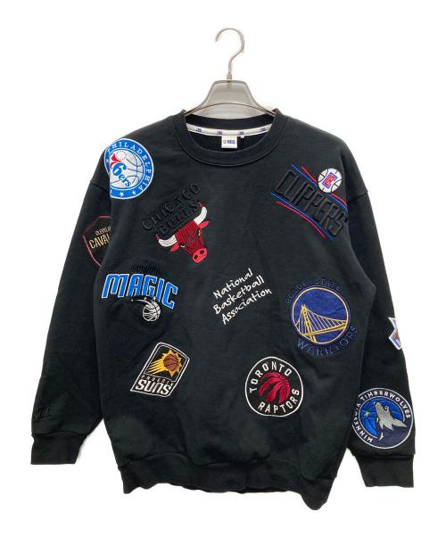 FREAK'S STORE（フリークスストア）FREAK'S STORE (フリークスストア) NBA (エヌビーエー) NBAロゴスウェット ブラック サイズ:Mの古着・服飾アイテム
