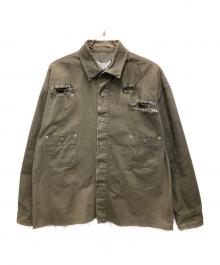 FR(13)NDS（フレンズ）の古着「Back Bone Shir」｜カーキ