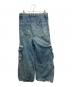 A.F ARTEFACT (エーエフ アーティファクト) カーゴデニムパンツ インディゴ サイズ:2：9000円