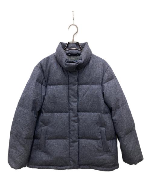 NEWYORKER（ニューヨーカー）NEWYORKER (ニューヨーカー) ダウンジャケット ブルー サイズ:11ARの古着・服飾アイテム
