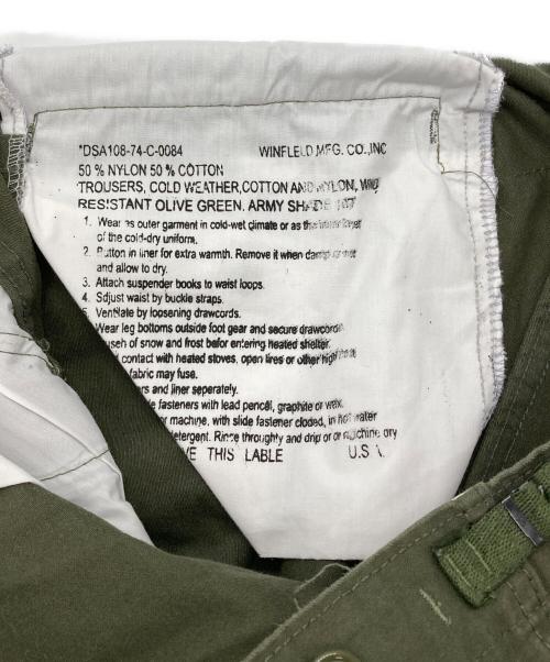 US ARMY（ユーエスアーミー）US ARMY (ユーエスアーミー) M-51 FIELD PANTS カーキ サイズ:W31の古着・服飾アイテム
