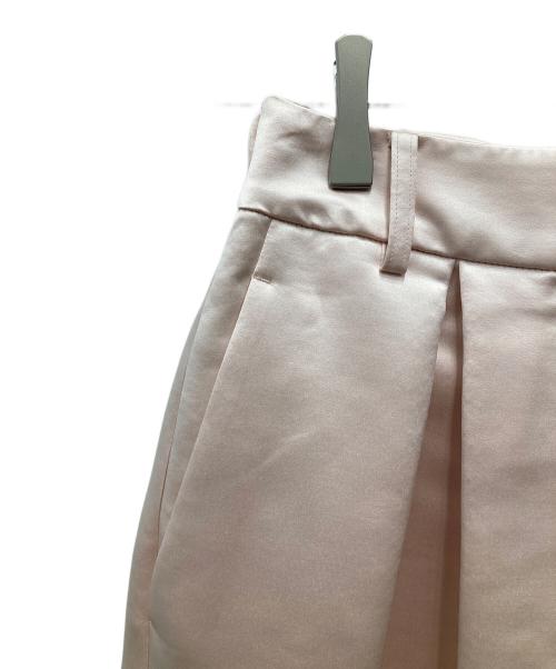 Heve（ヘイヴ）Heve (ヘイヴ) サテンガウチョパンツ ピンク サイズ:36 未使用品の古着・服飾アイテム