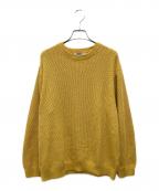 TOMORROW LAND tricotトゥモローランド トリコ）の古着「コットンリネンニット」｜イエロー