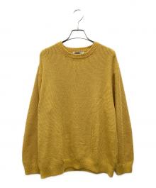 TOMORROW LAND tricot（トゥモローランド トリコ）の古着「コットンリネンニット」｜イエロー