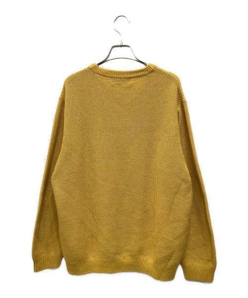 TOMORROW LAND tricot（トゥモローランド トリコ）TOMORROW LAND tricot (トゥモローランド トリコ) コットンリネンニット イエロー サイズ:Lの古着・服飾アイテム
