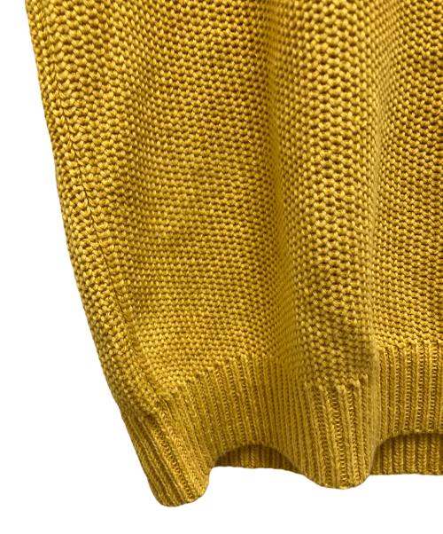 TOMORROW LAND tricot（トゥモローランド トリコ）TOMORROW LAND tricot (トゥモローランド トリコ) コットンリネンニット イエロー サイズ:Lの古着・服飾アイテム
