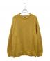 TOMORROW LAND tricot（トゥモローランド トリコ）の古着「コットンリネンニット」｜イエロー