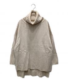 Curensology（カレンソロジー）の古着「ヴァーグリブニットプルオーバー」｜ベージュ