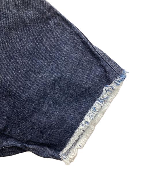 ELENDEEK（エレンディーク）ELENDEEK (エレンディーク) デニムプルオーバーブラウス ブルー サイズ:Fの古着・服飾アイテム