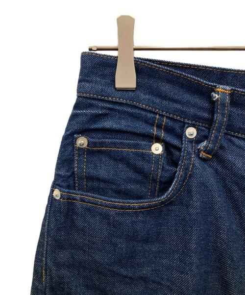 Curensology（カレンソロジー）Curensology (カレンソロジー) カーヴィーデニムパンツ ブルー サイズ:40の古着・服飾アイテム