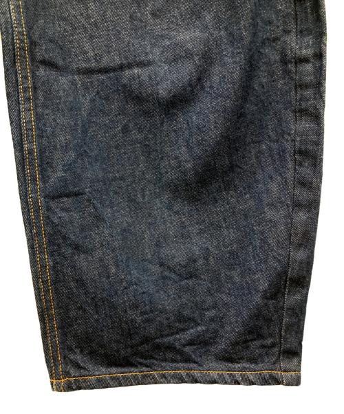 Curensology（カレンソロジー）Curensology (カレンソロジー) カーヴィーデニムパンツ ブルー サイズ:40の古着・服飾アイテム