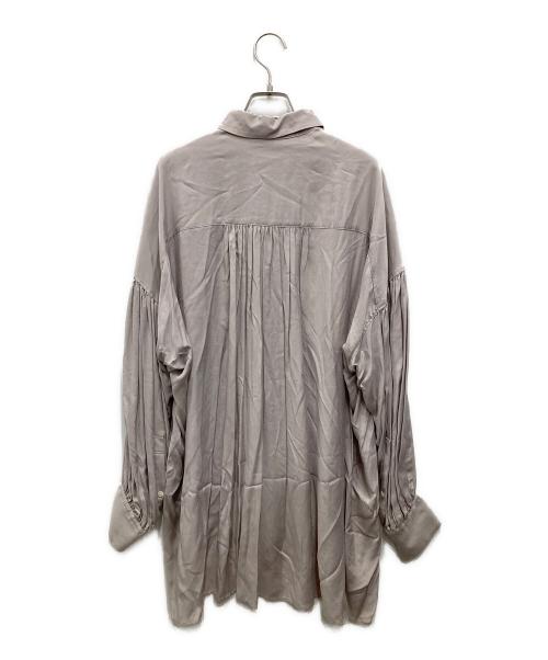 CHAOS（カオス）Chaos (カオス) レーヨンシャツ ベージュ サイズ:Fの古着・服飾アイテム
