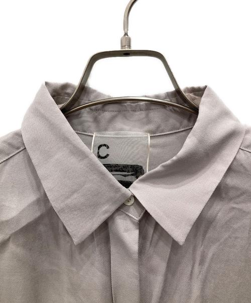 CHAOS（カオス）Chaos (カオス) レーヨンシャツ ベージュ サイズ:Fの古着・服飾アイテム