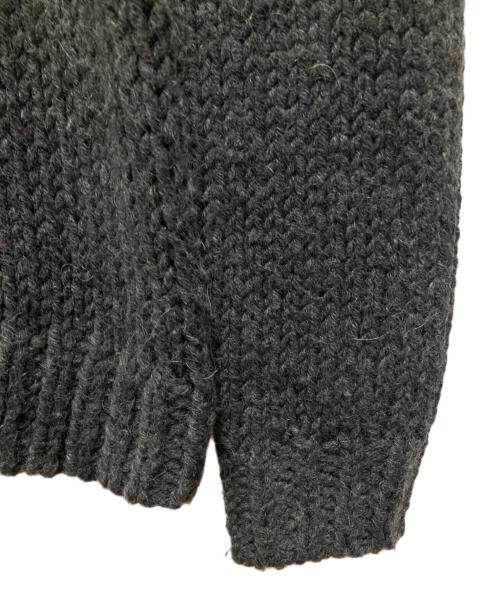CLANE（クラネ）CLANE (クラネ) CHUNKY CABLE HAND KNIT TOPS グレー サイズ:1の古着・服飾アイテム
