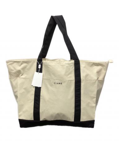中古・古着通販】CLANE (クラネ) HUGE TOTE アイボリー 未使用品