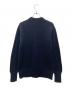 ETRE TOKYO (エトレトウキョウ) フロントボタンミドルゲージニットプルオーバー ネイビー サイズ:Ｆ：4000円