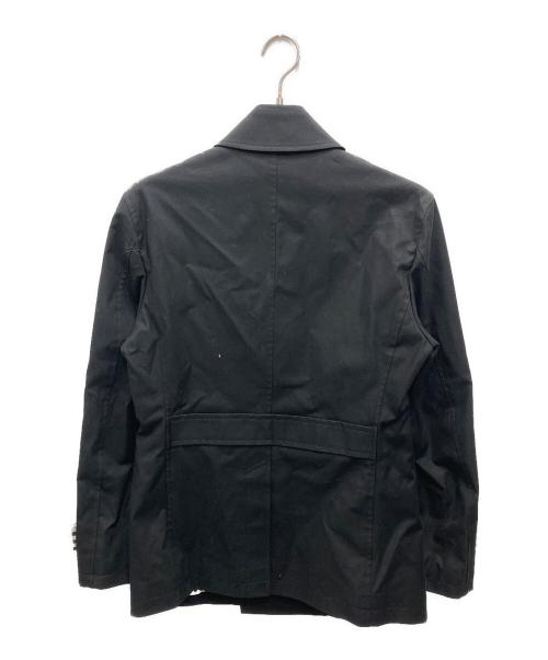 BURBERRY BLACK LABEL（バーバリーブラックレーベル）BURBERRY BLACK LABEL (バーバリーブラックレーベル) ハーフトレンチコート ブラック サイズ:M 未使用品の古着・服飾アイテム