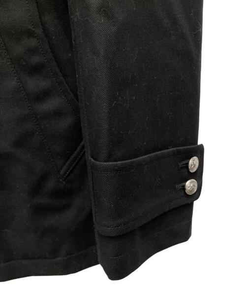 BURBERRY BLACK LABEL（バーバリーブラックレーベル）BURBERRY BLACK LABEL (バーバリーブラックレーベル) ハーフトレンチコート ブラック サイズ:M 未使用品の古着・服飾アイテム