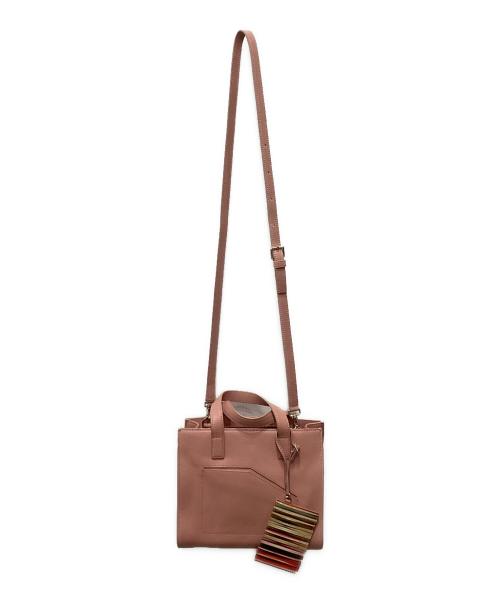 PAUL SMITH（ポールスミス）Paul Smith (ポールスミス) 2WAYバッグ ピンクの古着・服飾アイテム