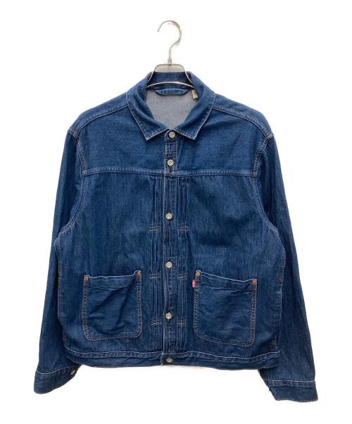 LEVI'S（リーバイス）LEVI'S (リーバイス) ヴィンテージ プリーツ トラッカージャケット ブルー サイズ:Lの古着・服飾アイテム