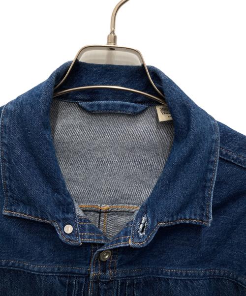 LEVI'S（リーバイス）LEVI'S (リーバイス) ヴィンテージ プリーツ トラッカージャケット ブルー サイズ:Lの古着・服飾アイテム