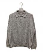 BEAUTY&YOUTHビューティーアンドユース）の古着「アゼニットポロシャツ」｜グレー