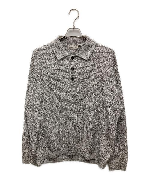 BEAUTY&YOUTH（ビューティーアンドユース）BEAUTY&YOUTH (ビューティーアンドユース) アゼニットポロシャツ グレー サイズ:XLの古着・服飾アイテム