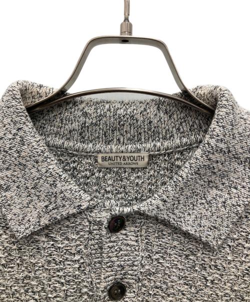 BEAUTY&YOUTH（ビューティーアンドユース）BEAUTY&YOUTH (ビューティーアンドユース) アゼニットポロシャツ グレー サイズ:XLの古着・服飾アイテム