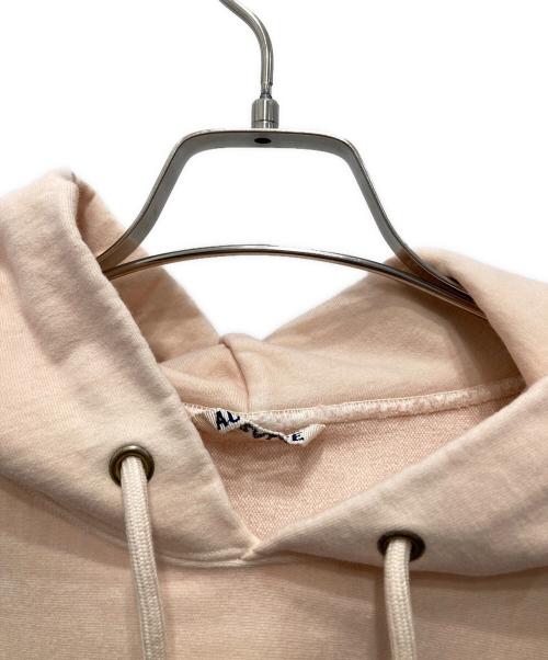 AURALEE（オーラリー）AURALEE (オーラリー) SUPER MILLED SWEAT P/O PARKA ライトピンク サイズ:5の古着・服飾アイテム