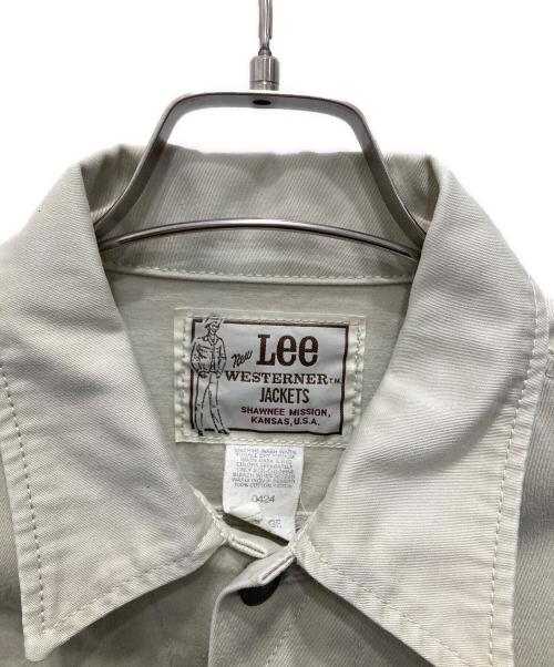 LEE（リー）LEE (リー) トラッカージャケット アイボリー サイズ:Lの古着・服飾アイテム