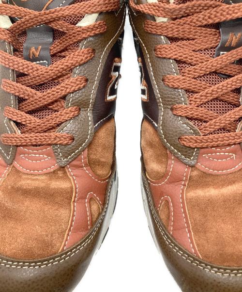 NEW BALANCE（ニューバランス）NEW BALANCE (ニューバランス) 991ローカットスニーカー ベージュ×ブラウン サイズ:UK9 1/2の古着・服飾アイテム