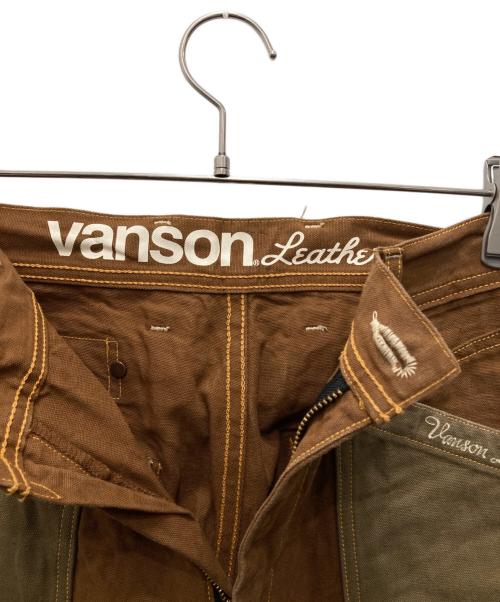 VANSON（バンソン）VANSON (バンソン) ダックベイカーパンツ ブラウン サイズ:32の古着・服飾アイテム