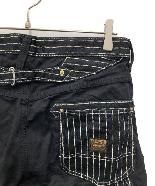 VANSON（バンソン）VANSON (バンソン) ペインターパンツ ブラック サイズ:32の古着・服飾アイテム