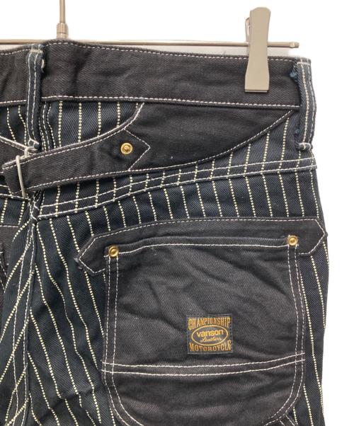 VANSON（バンソン）VANSON (バンソン) ペインターパンツ ブラック サイズ:30の古着・服飾アイテム
