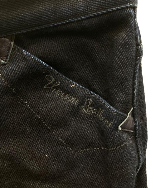 VANSON（バンソン）VANSON (バンソン) レザーポケットデニムパンツ インディゴ サイズ:32の古着・服飾アイテム
