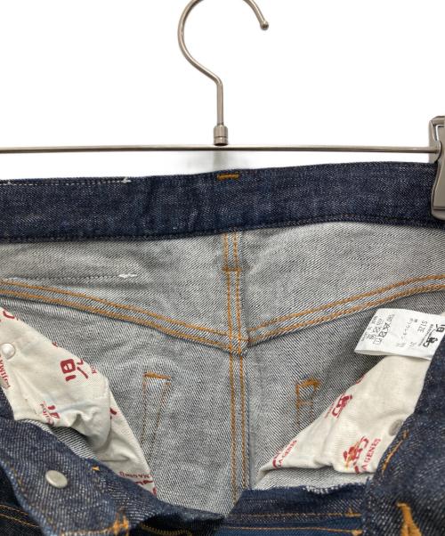 KOJIMA GENES（コジマジーンズ）KOJIMA GENES (コジマジーンズ) ダブルニーストレートデニムパンツ インディゴ サイズ:31の古着・服飾アイテム