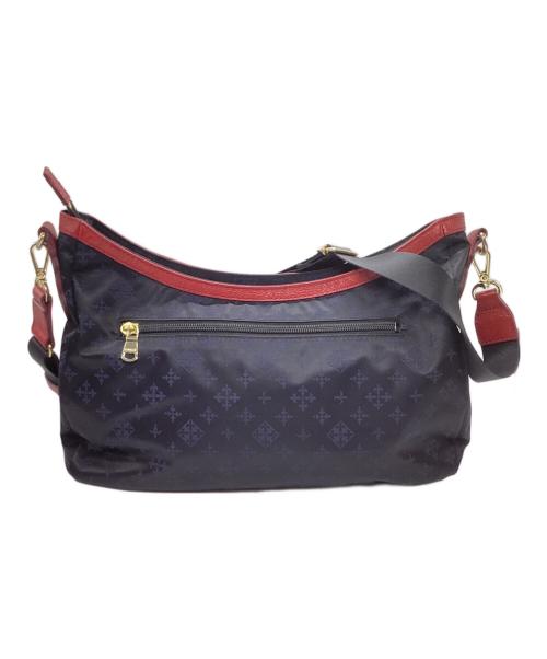 russet（ラシット）russet (ラシット) ショルダーバッグ レッド×ネイビーの古着・服飾アイテム