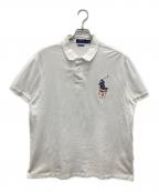 POLO RALPH LAURENポロ・ラルフローレン）の古着「ポロシャツ」｜ホワイト