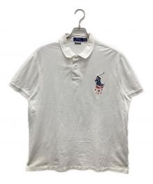 POLO RALPH LAUREN（ポロ・ラルフローレン）の古着「ポロシャツ」｜ホワイト
