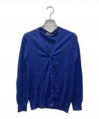 JOHN SMEDLEYジョンスメドレー）の古着「シーアイランドコットンカーディガン」｜ブルー