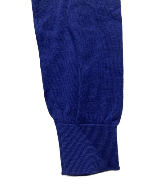 JOHN SMEDLEY（ジョンスメドレー）JOHN SMEDLEY (ジョンスメドレー) シーアイランドコットンカーディガン ブルー サイズ:Sの古着・服飾アイテム