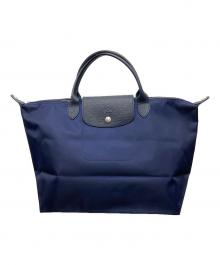 LONGCHAMP（ロンシャン）の古着「2WAYバッグ」｜ネイビー