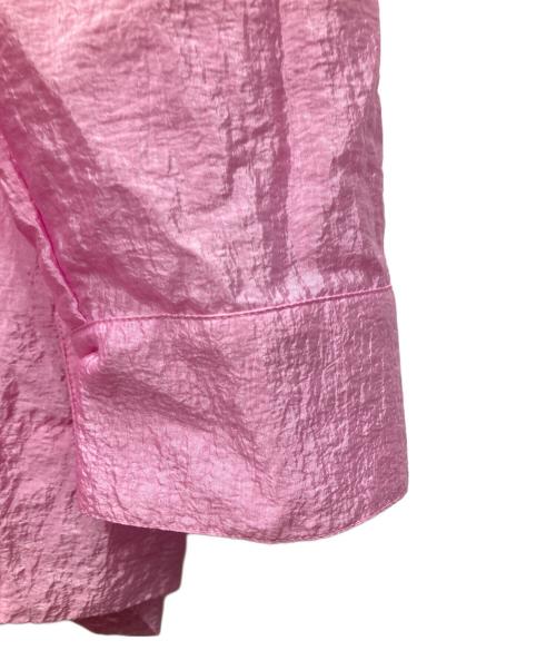 YORI（ヨリ）yori (ヨリ) シアーラガーブラウス ピンク サイズ:Fの古着・服飾アイテム