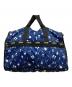 LeSportsac（レスポートサック）の古着「2wayボストンバッグ」｜ネイビー