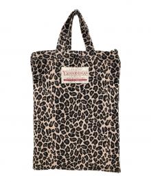 FRAMeWORK（フレームワーク）の古着「YA GOOD IDEAS BIG TAG FABRIC トート」｜ベージュ