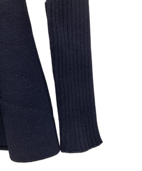 PLST（プラステ）PLST (プラステ) ホールガーメントペプラムカーディガン ネイビー サイズ:Sの古着・服飾アイテム