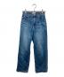 YANUK（ヤヌーク）の古着「”LEA”ハイウエストボーイズストレートデニムパンツ」｜ブルー