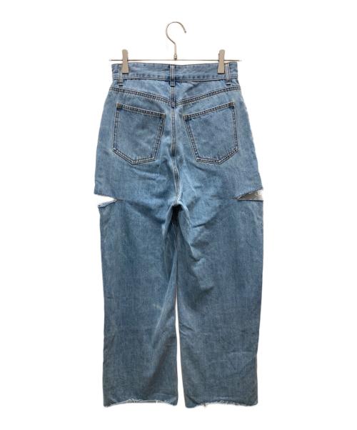 CADUNE（カデュネ）CADUNE (カデュネ) サイドスリットデニム ブルー サイズ:38の古着・服飾アイテム