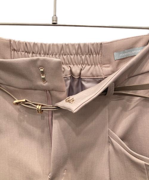 JILL BY JILLSTUART（ジル バイ ジルスチュアート）JILL BY JILLSTUART (ジル バイ ジルスチュアート) ベルト付スカート ピンク サイズ:Mの古着・服飾アイテム
